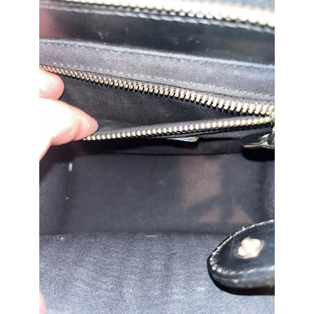 Ralph Lauren Black and Tan Shoulder Bag - Picture 7 of 12